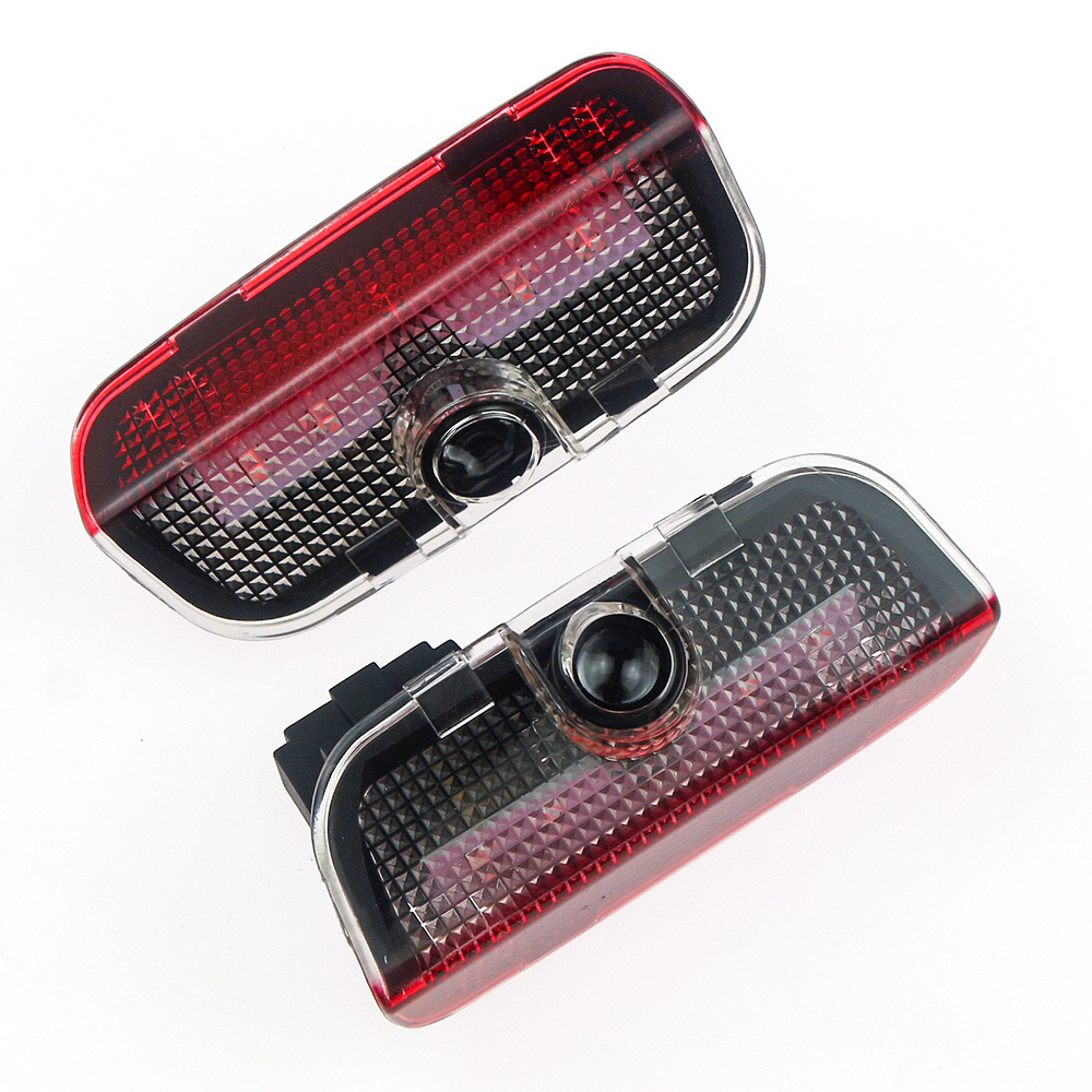 2 Pieces LED Welcome Light for Skoda Octavia, Car Door Projector Light, Custom Fit for Skoda Octavia