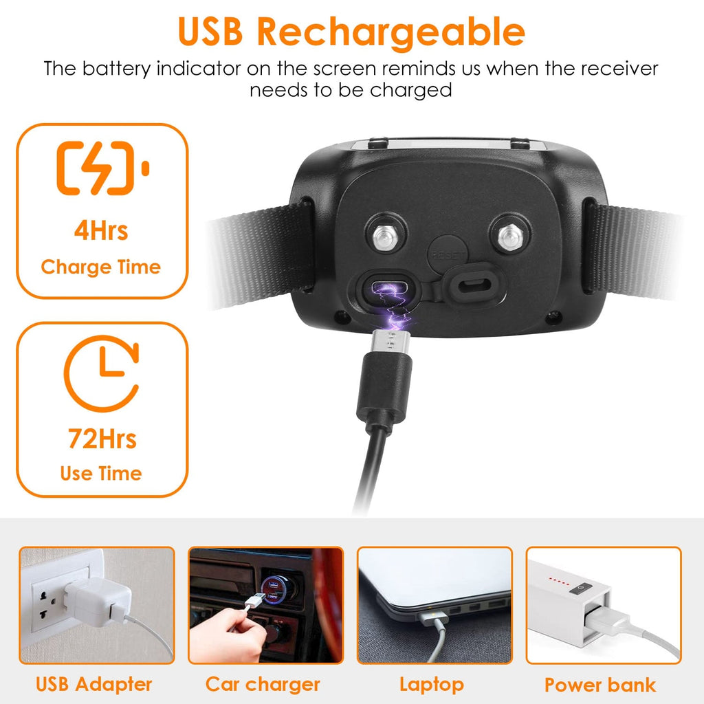 2 In 1 Dog GPS Fence Tracker Wireless GPS Dog Fence GPS Dog Collar