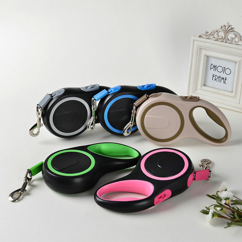 Pet Automatic Retractable Leash, High-Tension Dog Walking Rope, Dog Chain Suitable for Medium and Large Breeds