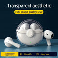 XY-90 Transparent Case Wireless Bluetooth Earphones New 5.1 Half In Ear Dual Ear TWS Stereo