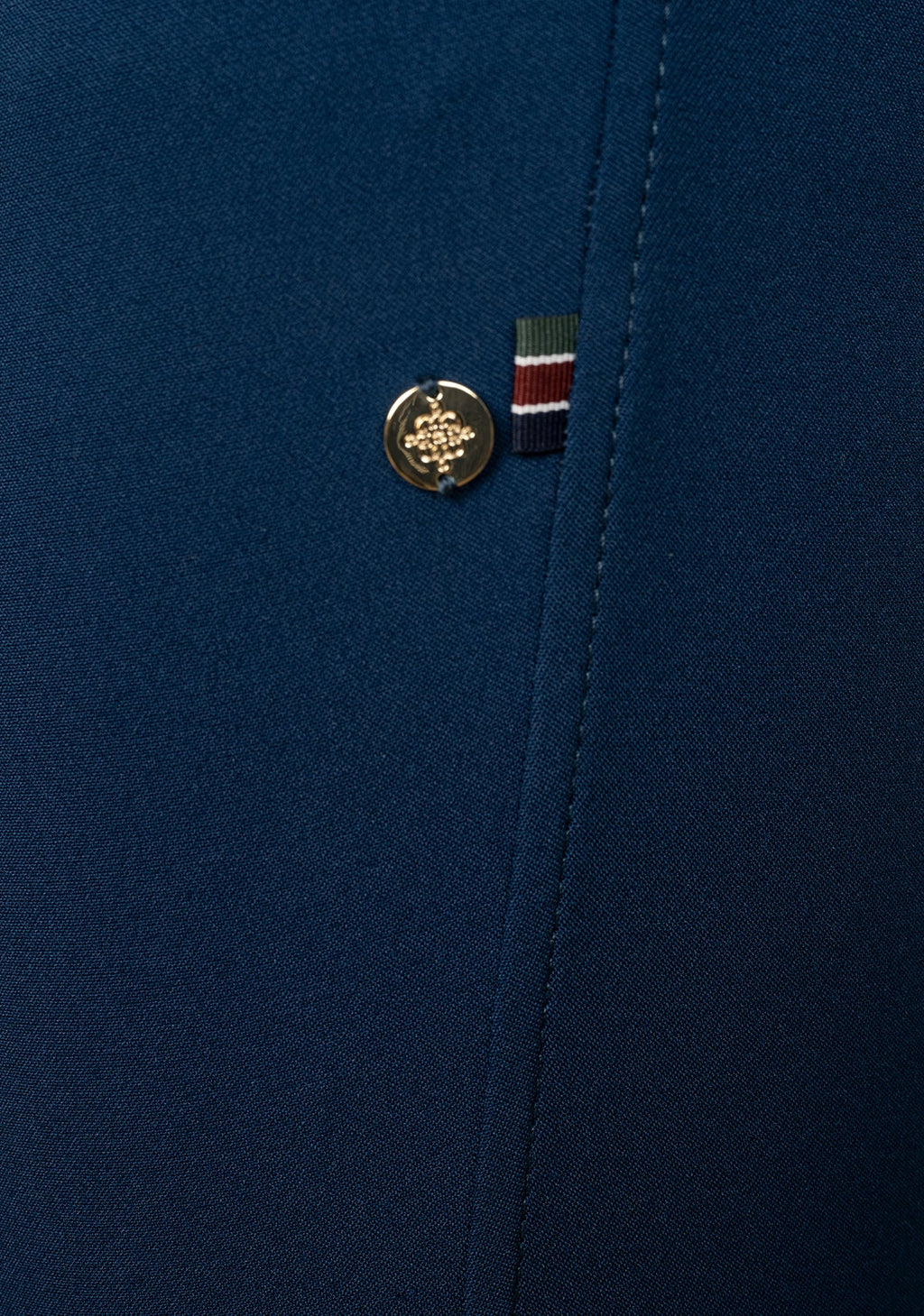 Espoir Coquet Knee Patch Peacock Blue Bamboo Breeches
