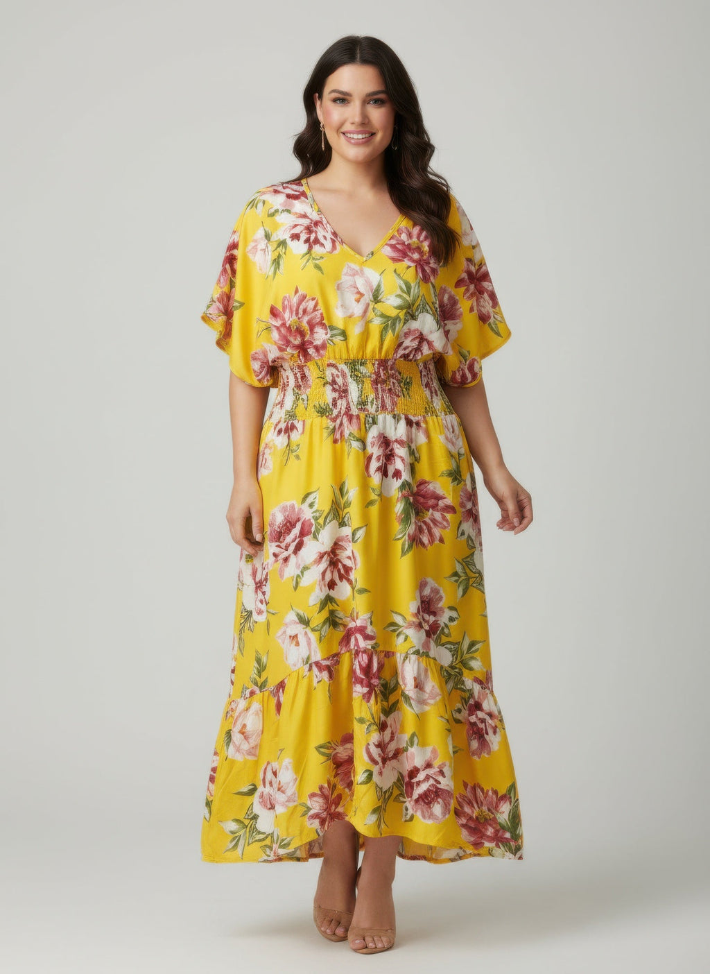 Mlle Gabrielle Floral Dress - Plus Size