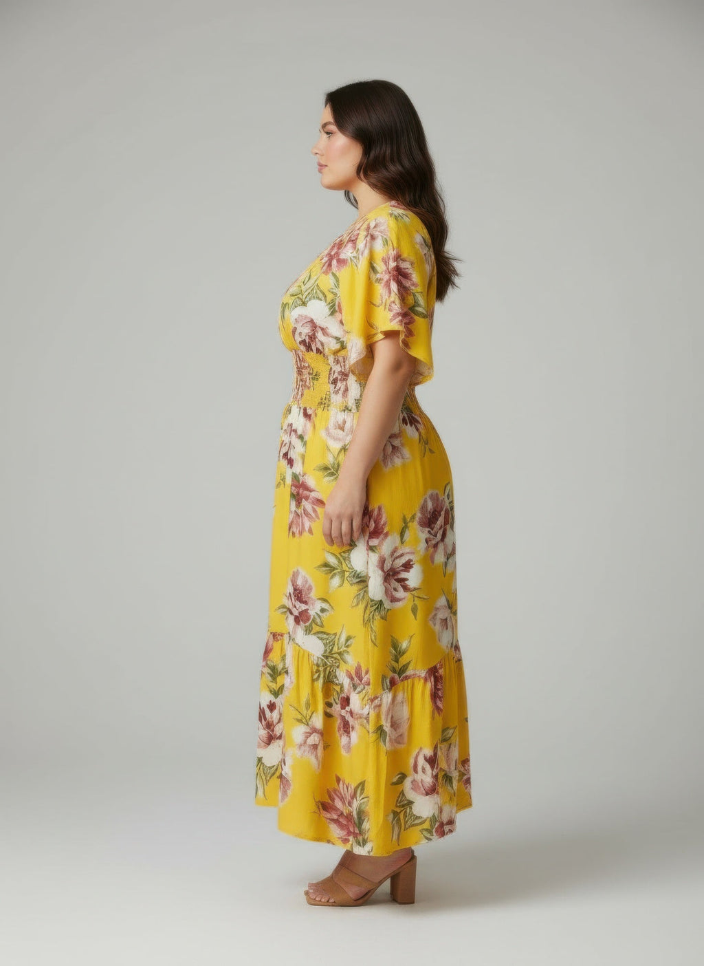 Mlle Gabrielle Floral Dress - Plus Size