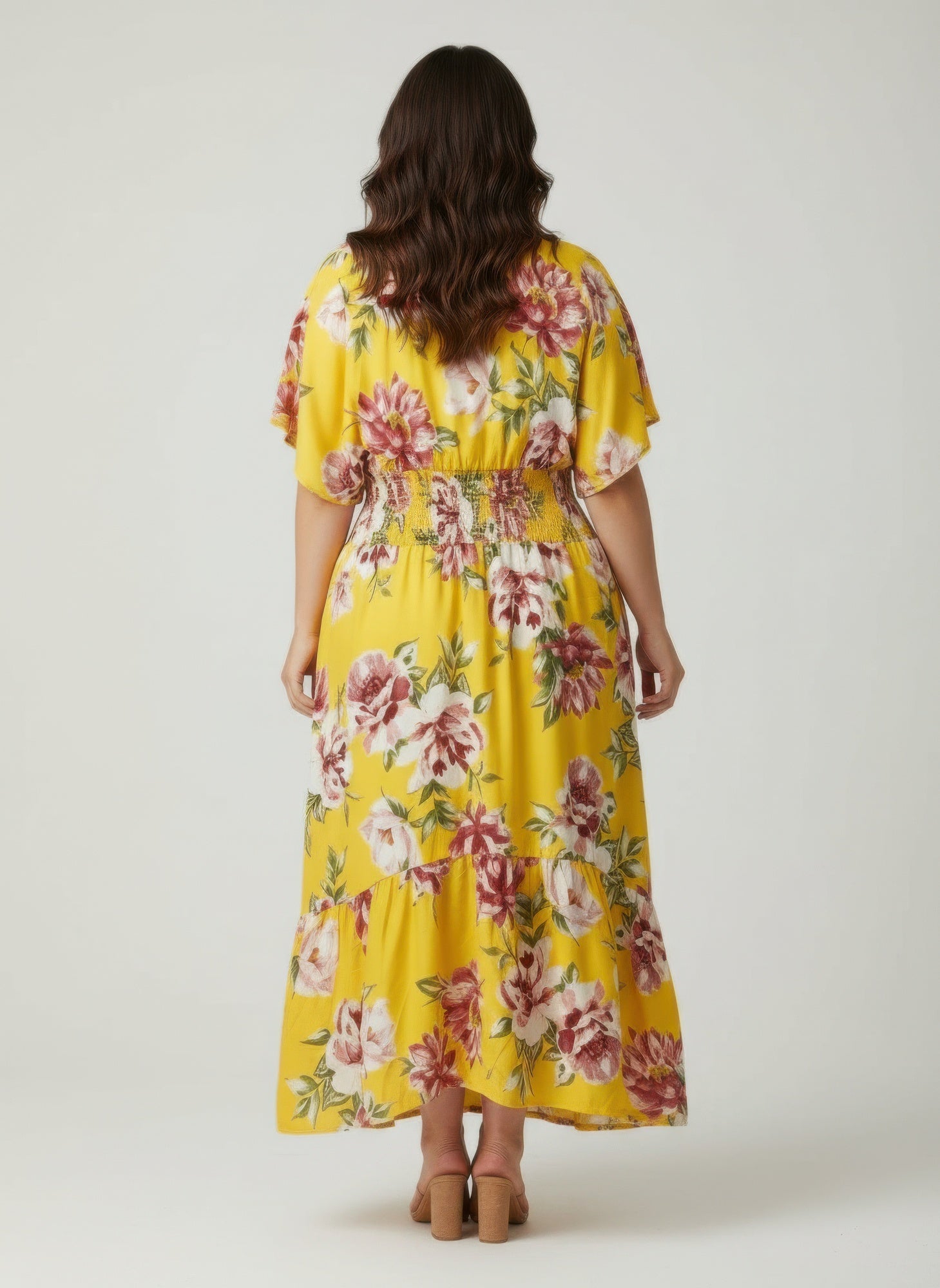 Mlle Gabrielle Floral Dress - Plus Size