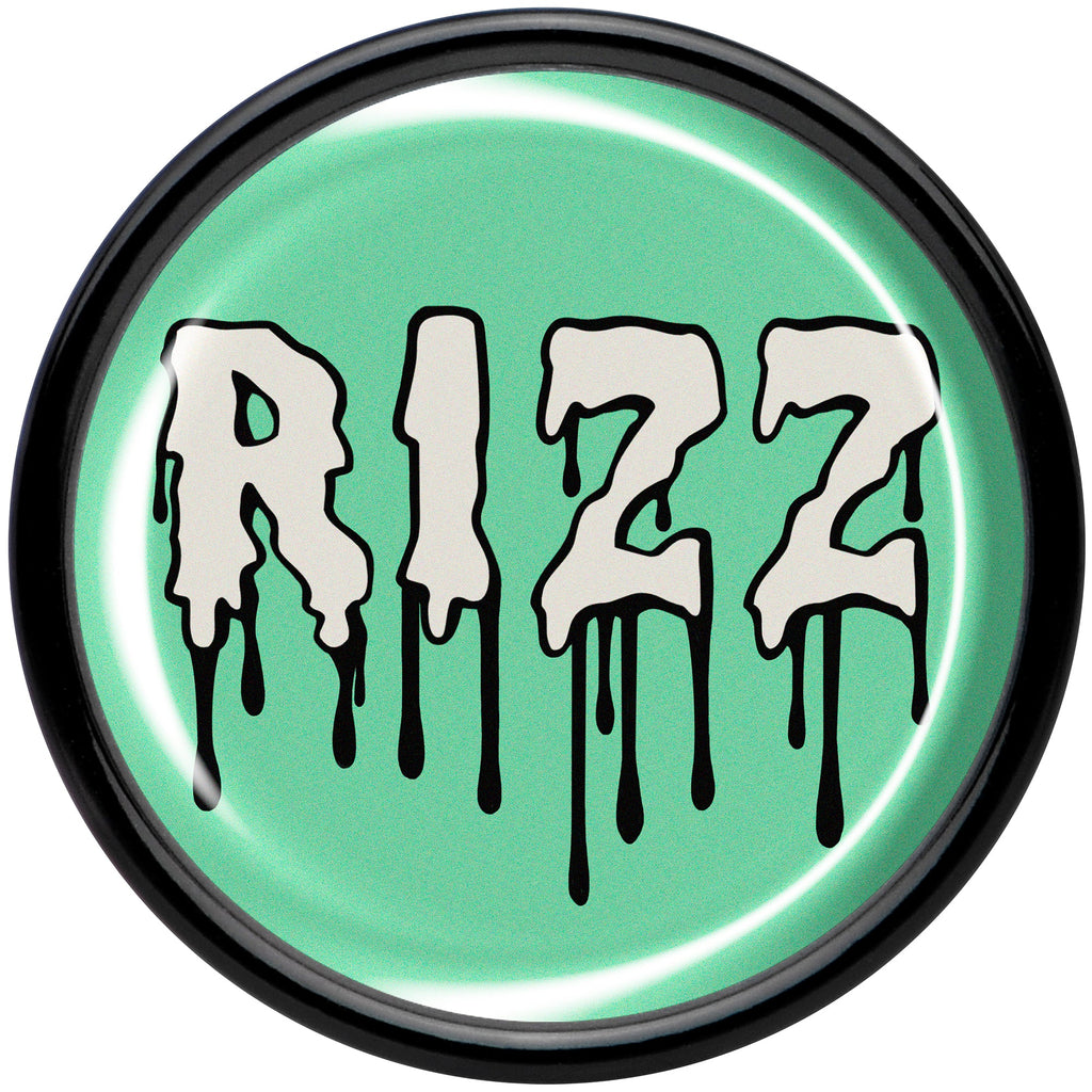 RIZZ Black Acrylic Saddle Plug Set by Onyx O