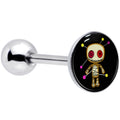 Voodoo Doll Barbell Tongue Ring by Onyx O