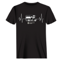 Camping Cardiogram Man T-Shirt