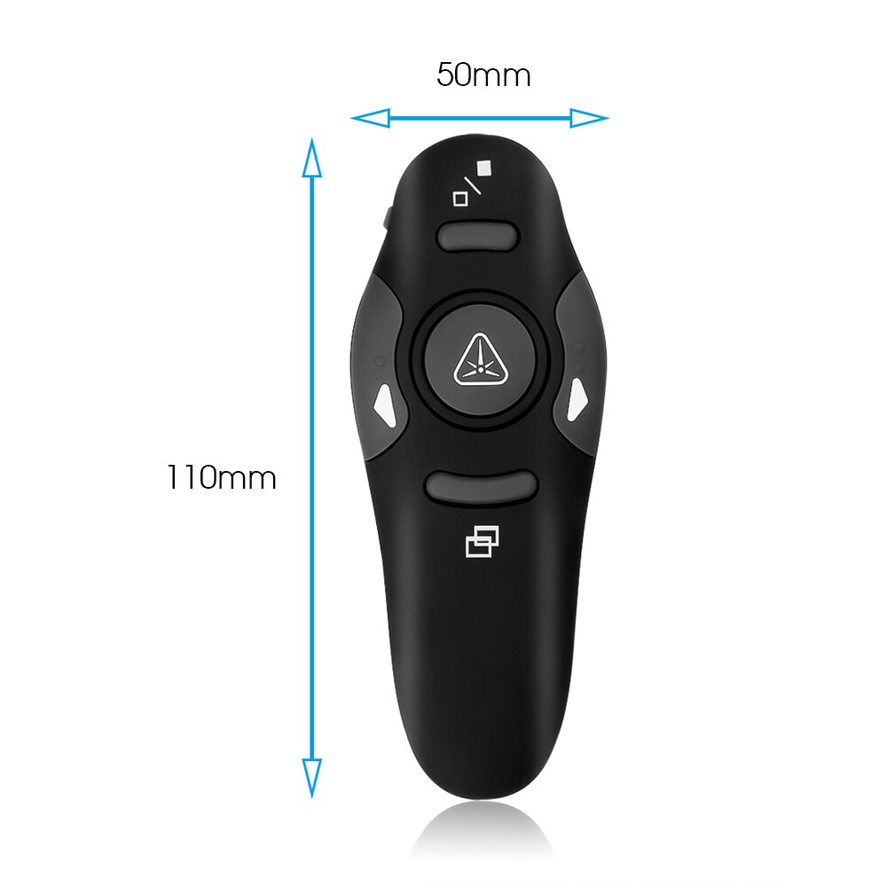 2.4G Wireless Red Laser Presenter Pointers Pen Pointers Remote Control USB RF Remote Control PPT Powerpoint Presentation