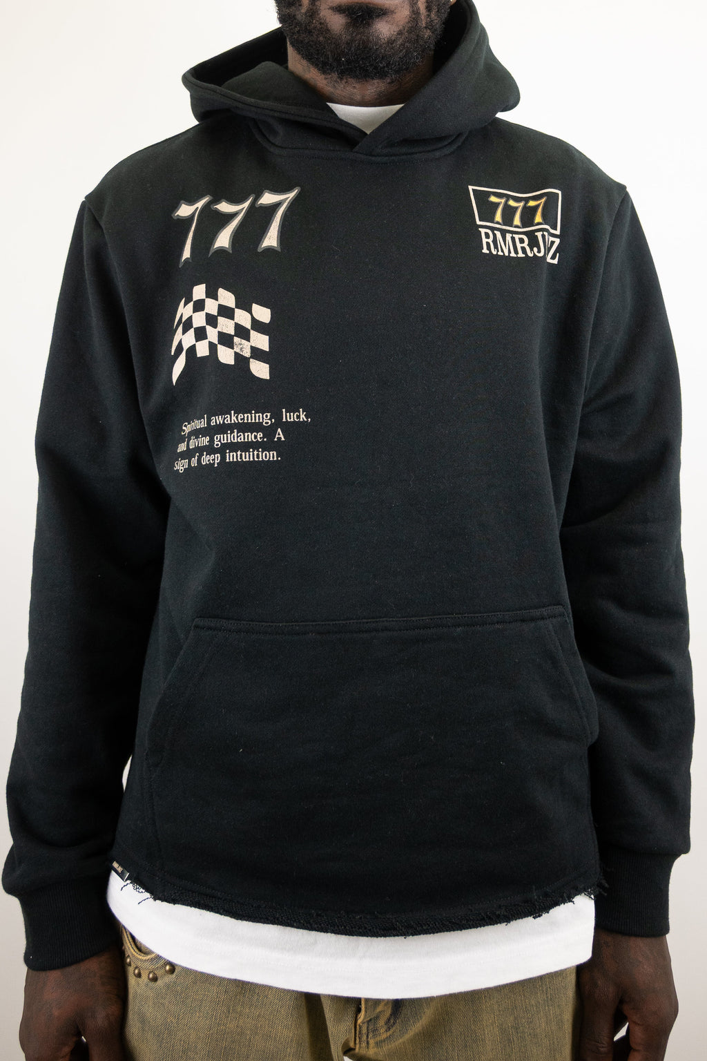 RM1181C Moto Cropped Hoodie