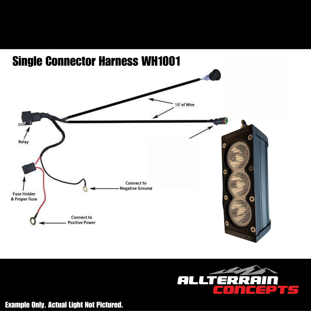 ATC - Light Bar Wiring Harness Heavy Duty