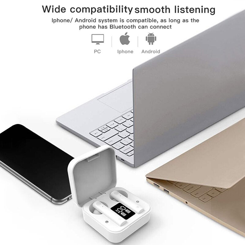 for Xiaomi Redmi Air2s TWS Wireless Bluetooth Sport Earbuds LED Display Touch Control HiFi Stereo Headphone With Dual Mic