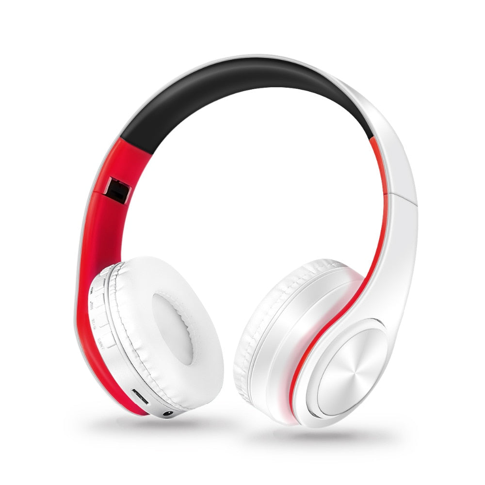 Upgrading  Wireless Bluetooth Headphones Stereo Headset Music sports Over the Earphone with Mic for Iphone Sumsamg  Huawei