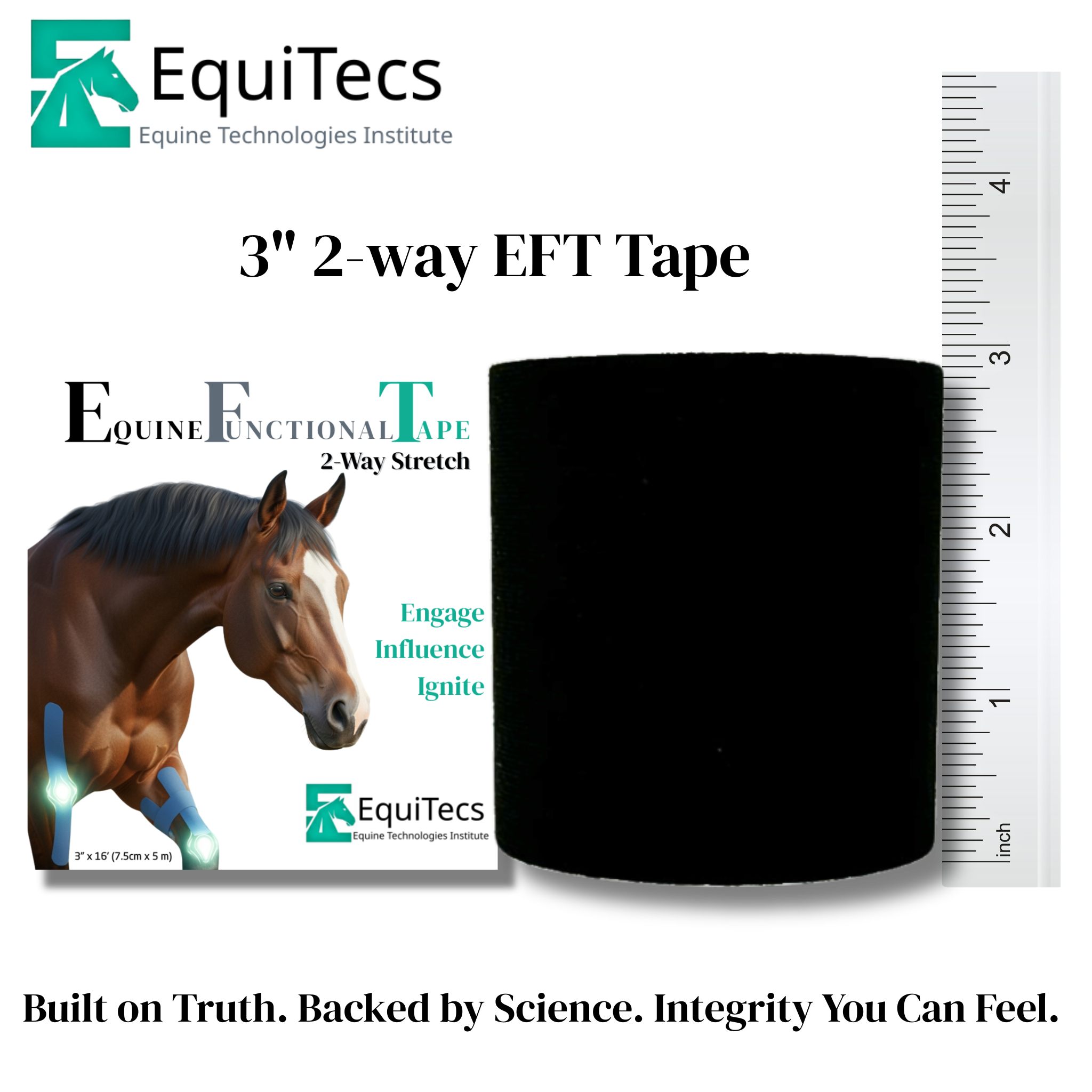Horse Functional Taping Tape — 2-Way 3" Single Roll
