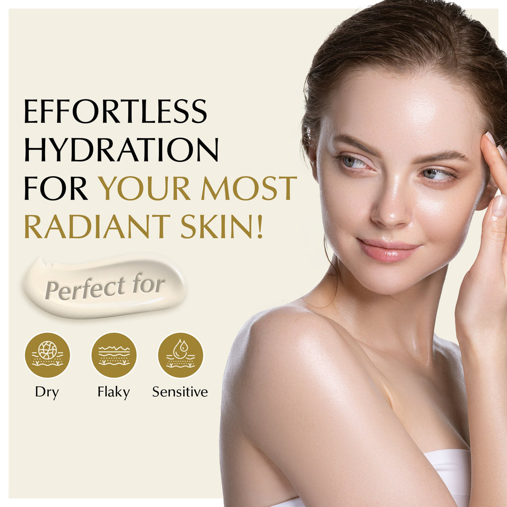 Gluten-Free Face Moisturizer for Sensitive & Dry Skin – Nut-Free, Vegan & Calming