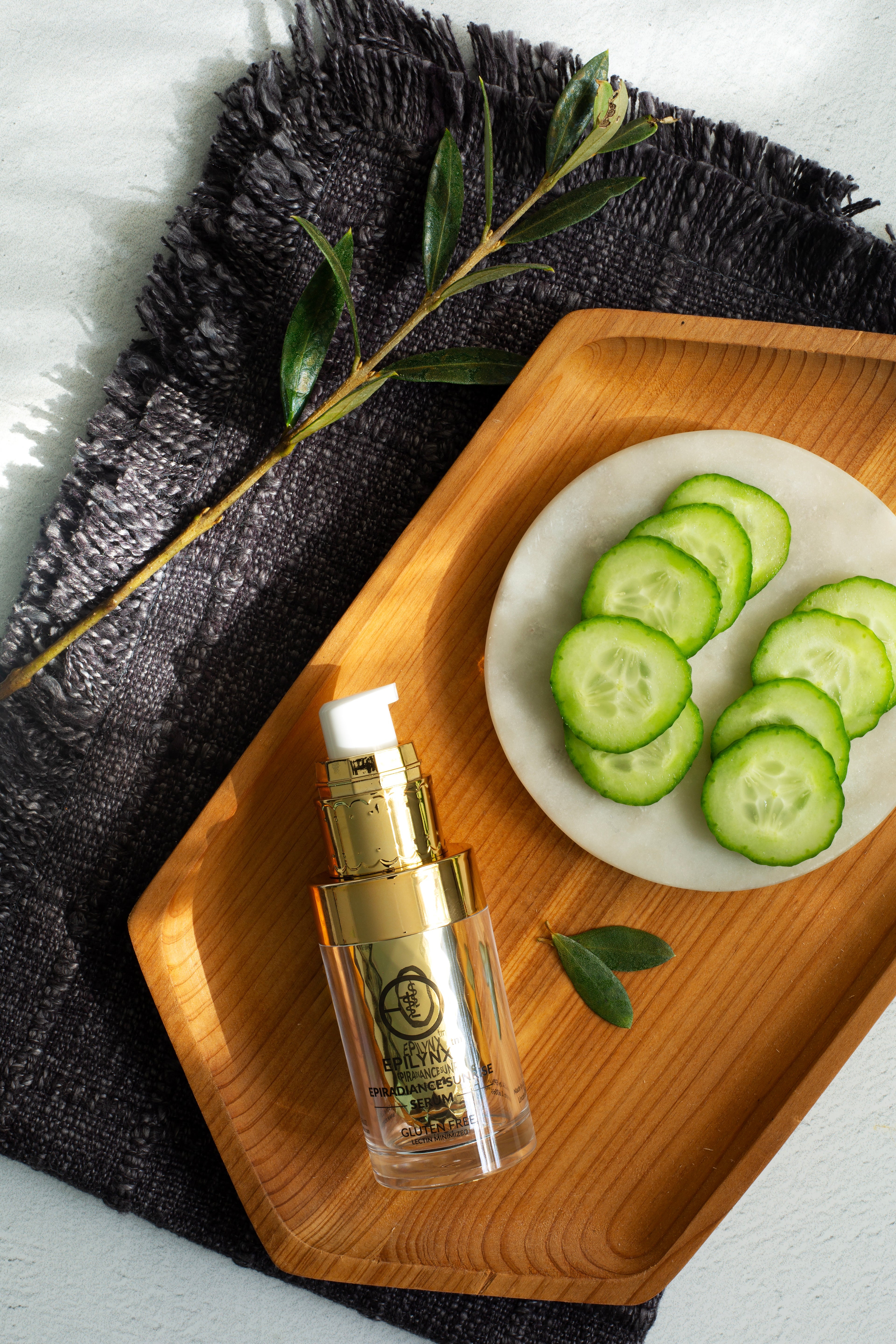 Sunrise Gluten-Free Hyaluronic Acid Serum – Nut-Free, Vegan Firming for Sensitive Skin