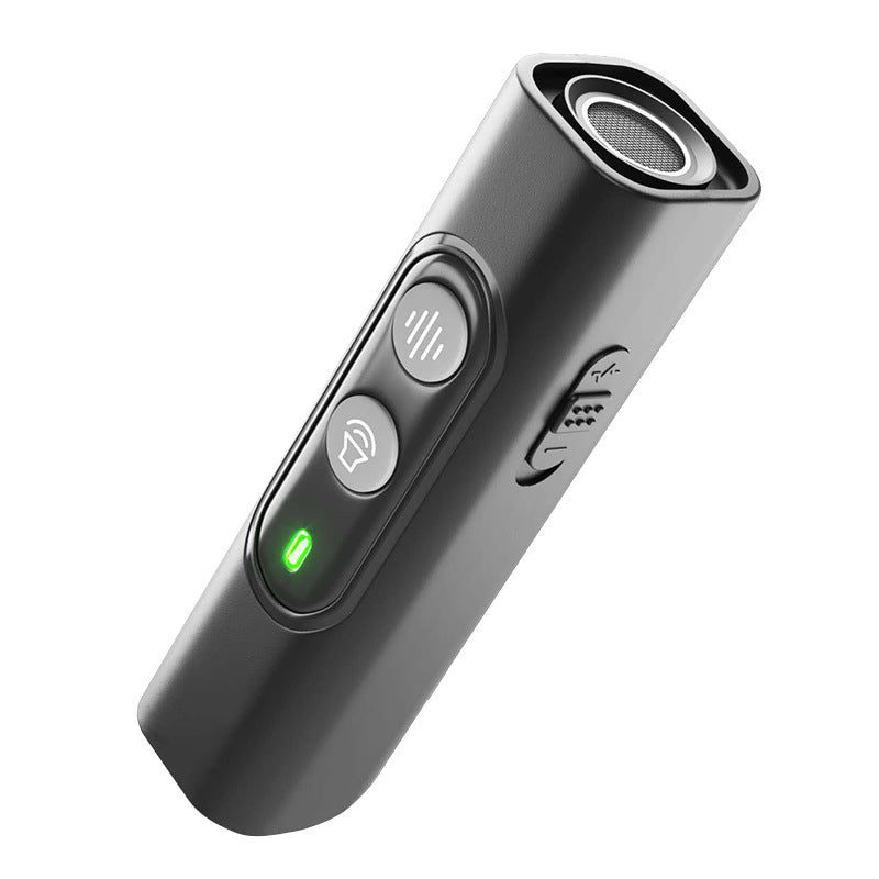 Ultrasonic Three-Head Sound Dog Repellent with Flashlight, Anti-Barking Device