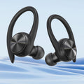 Q36TWS Sports Bluetooth Earphones Hanging Ear 5.4 Sports Sweatproof LED Digital Wireless Earphones