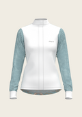 Roped Horses on Sky Blue Long Sleeve Show Shirt