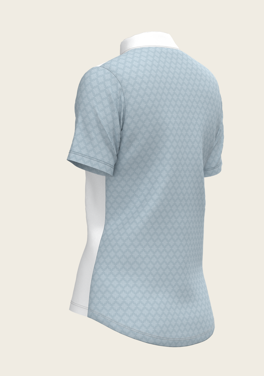 Sky Blue Short Sleeve Show Shirt