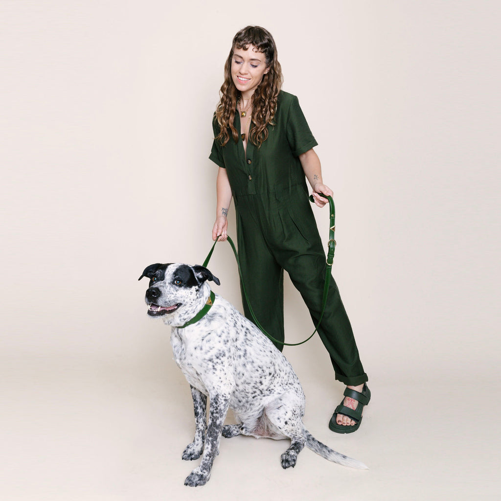 Olive Cactus Leash