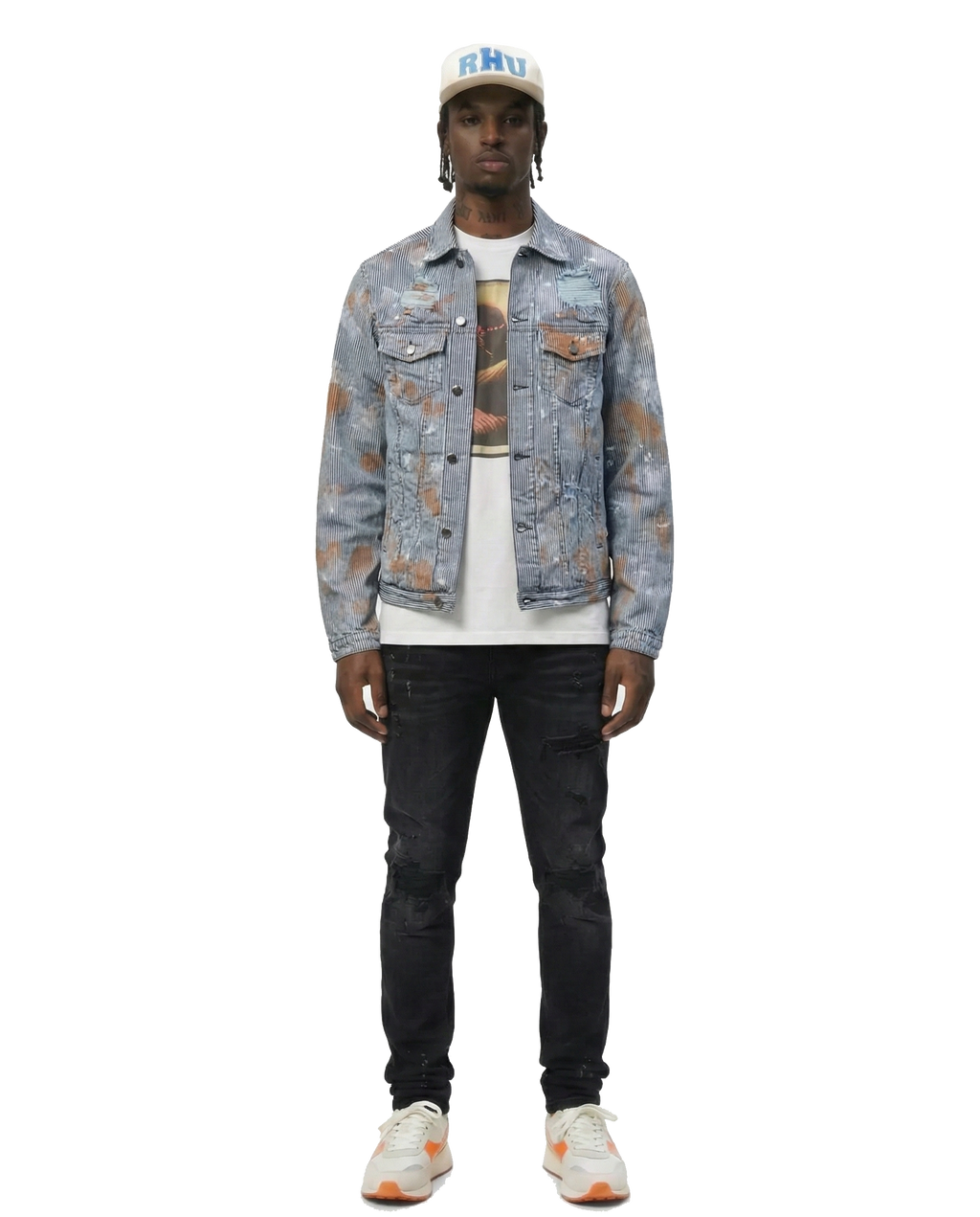 Tywin Pin Stripe Twill Jacket