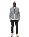 Tywin Pin Stripe Twill Jacket