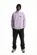 CANON Men's premium crispy nylon long sleeve half zip pullover jacket