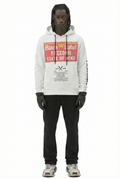 KLEEP Men's Premium French Terry Pullover Hoodie with Chenille Patch&Print