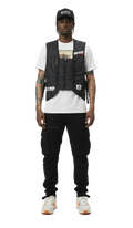 MILLER Men's premium cire padded vest with functional tape and multi pocket