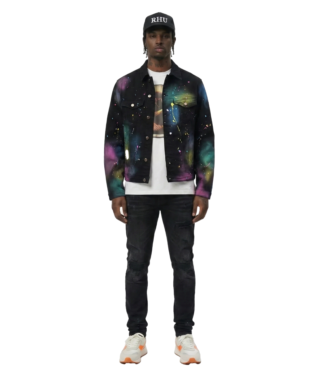 Galaxy Washed Denim Jacket