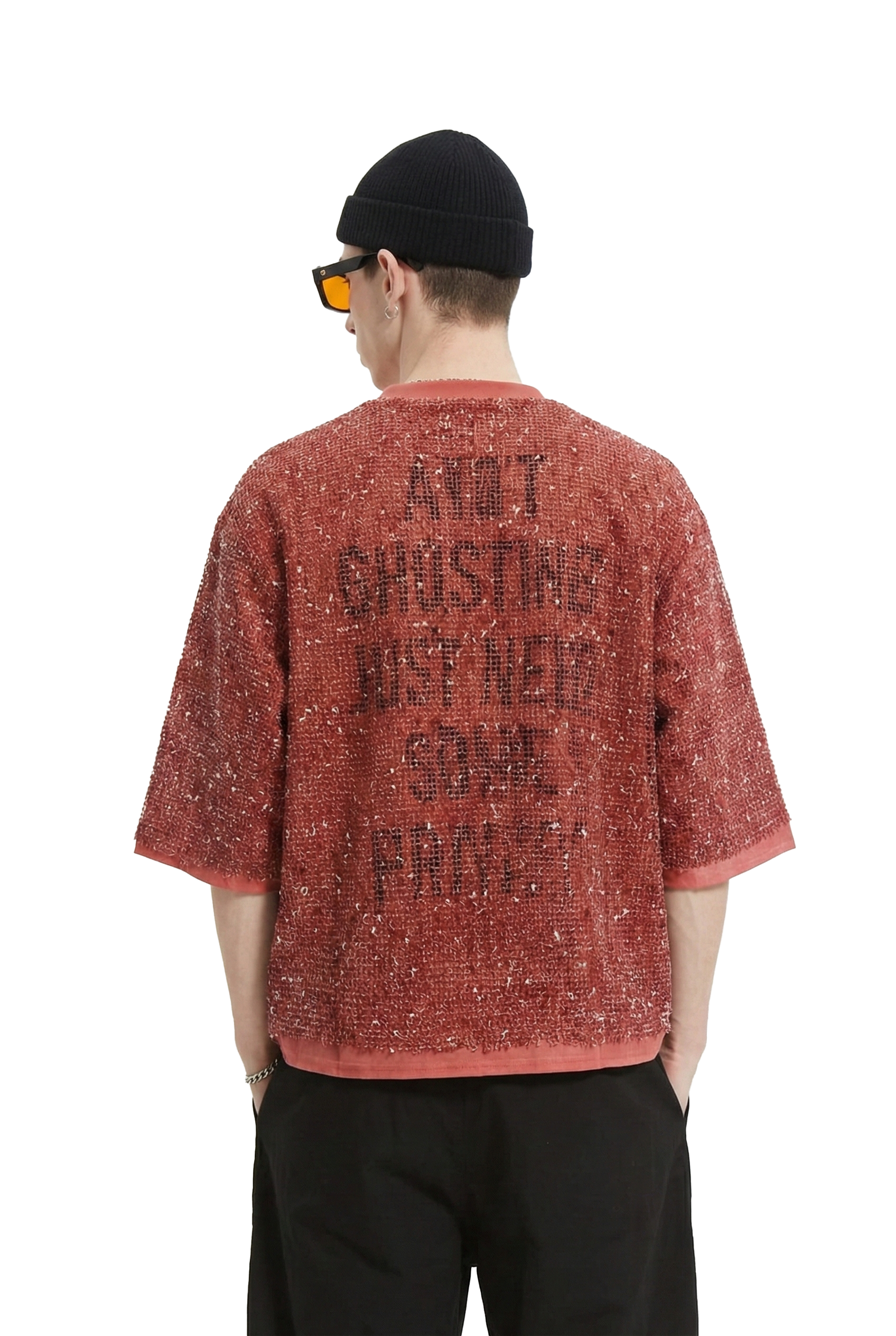 Celestial S/N Jersey 3/4 Sleeve Crop Top Tee