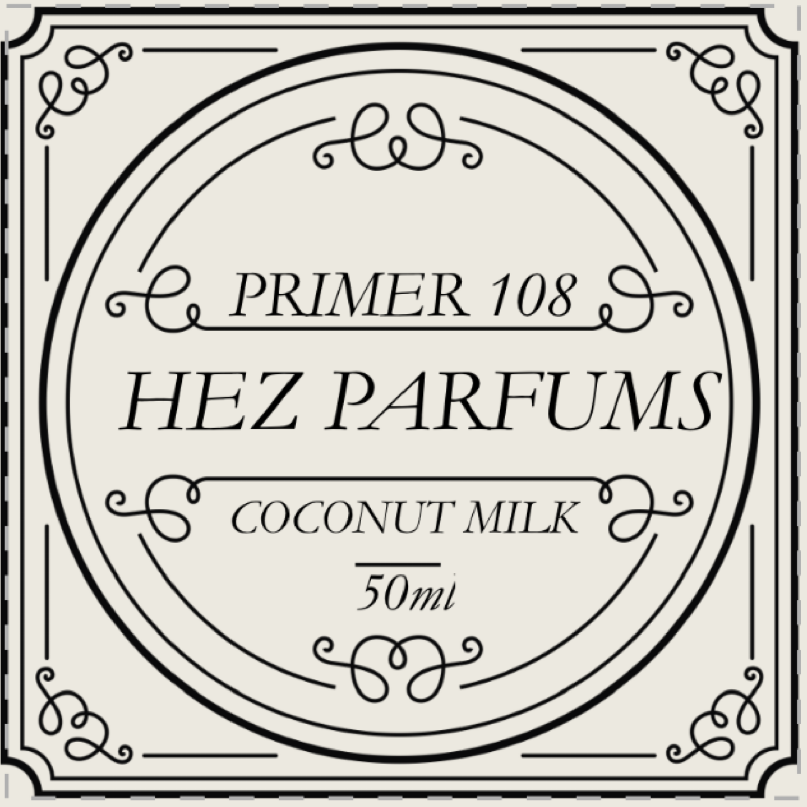 Primer 108 (Fragrance Enhancer) – COCONUT MILK