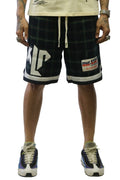 Pnar Men's Plaid Short Pants