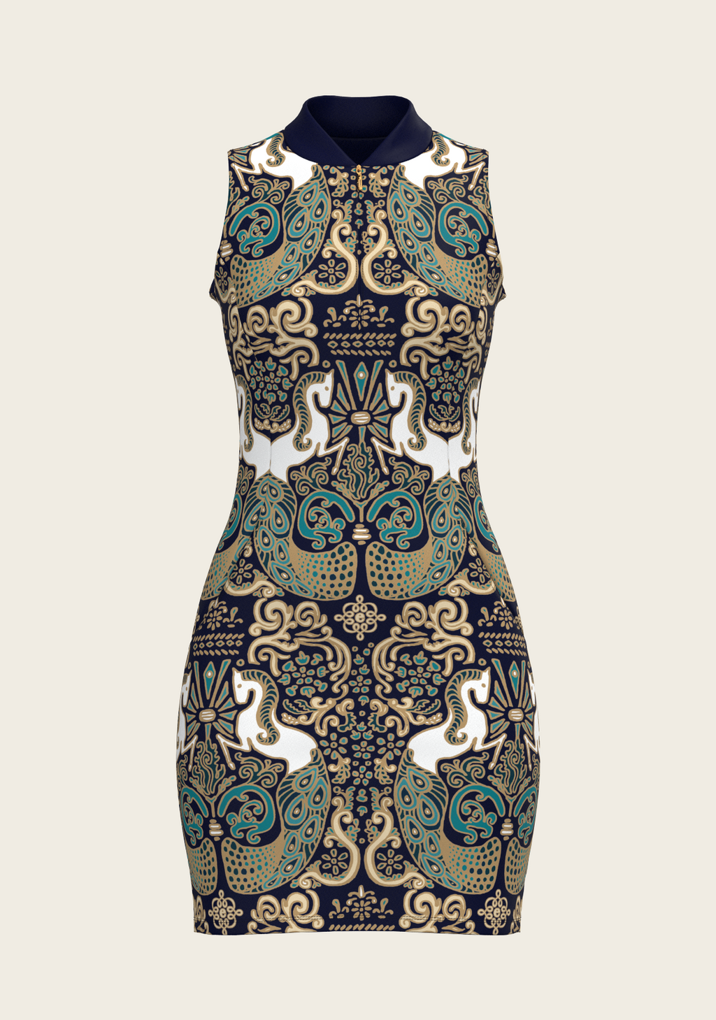 Mermaid Horses Golf Dress