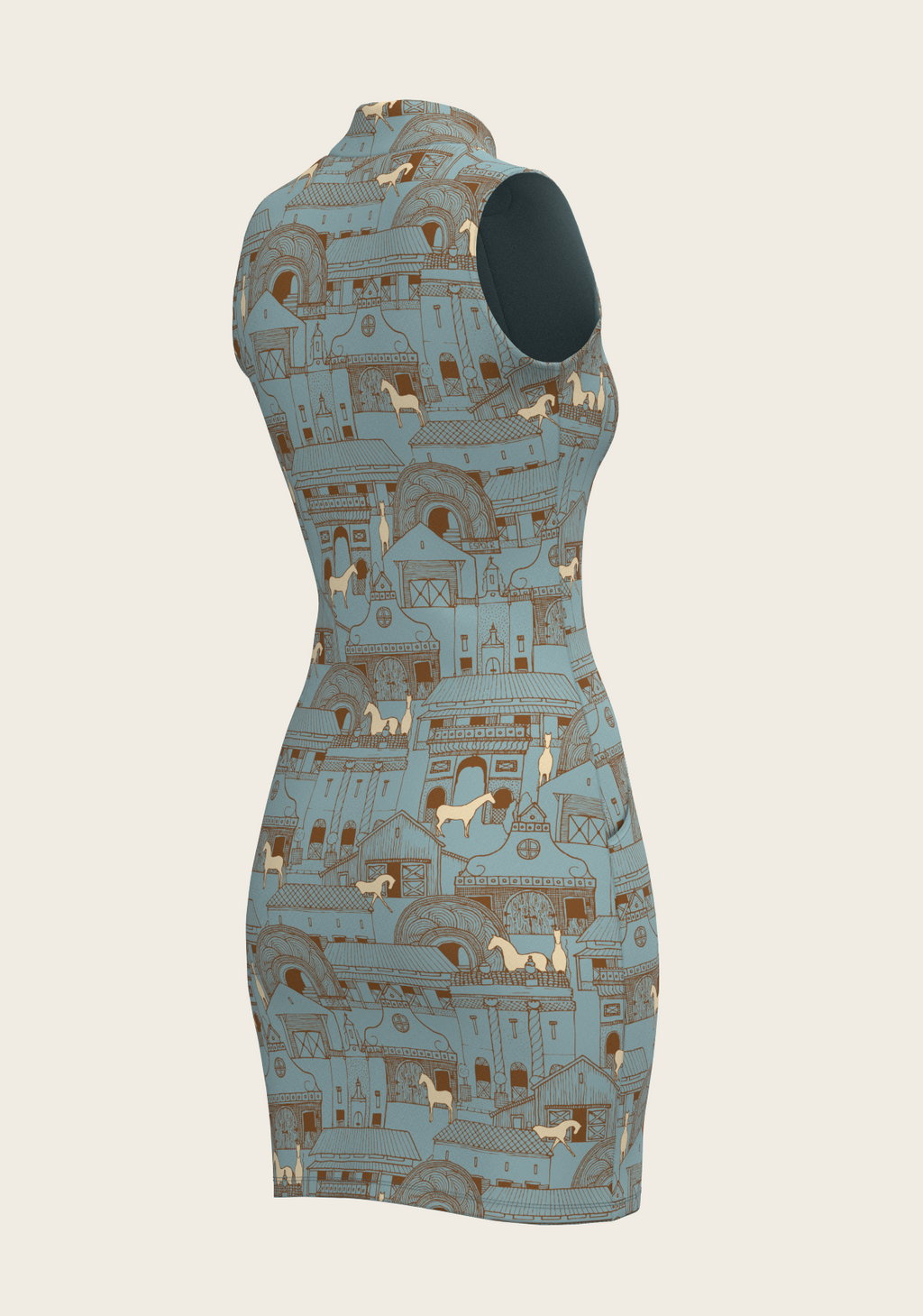 Horse Town Symphony Golf Dress
