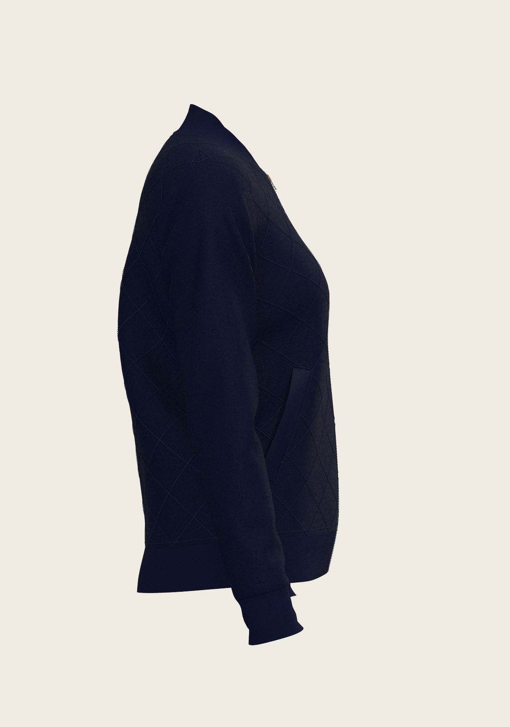  Navy Stripes Reversible Jacket