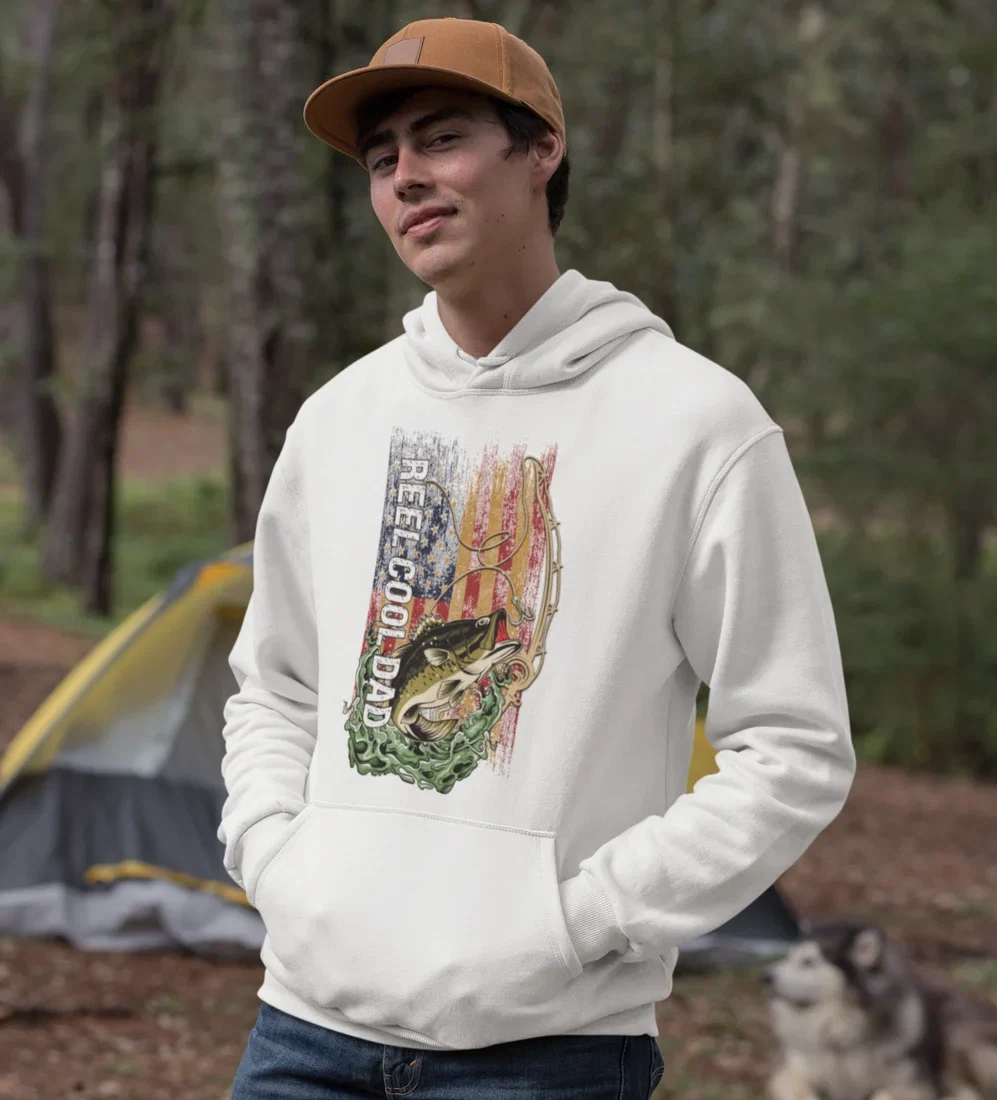 Reel Cool Dad Unisex Hoodie