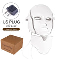 7 Colors Light LED Face Neck Beauty Mask Photon Red Light Facial Skin