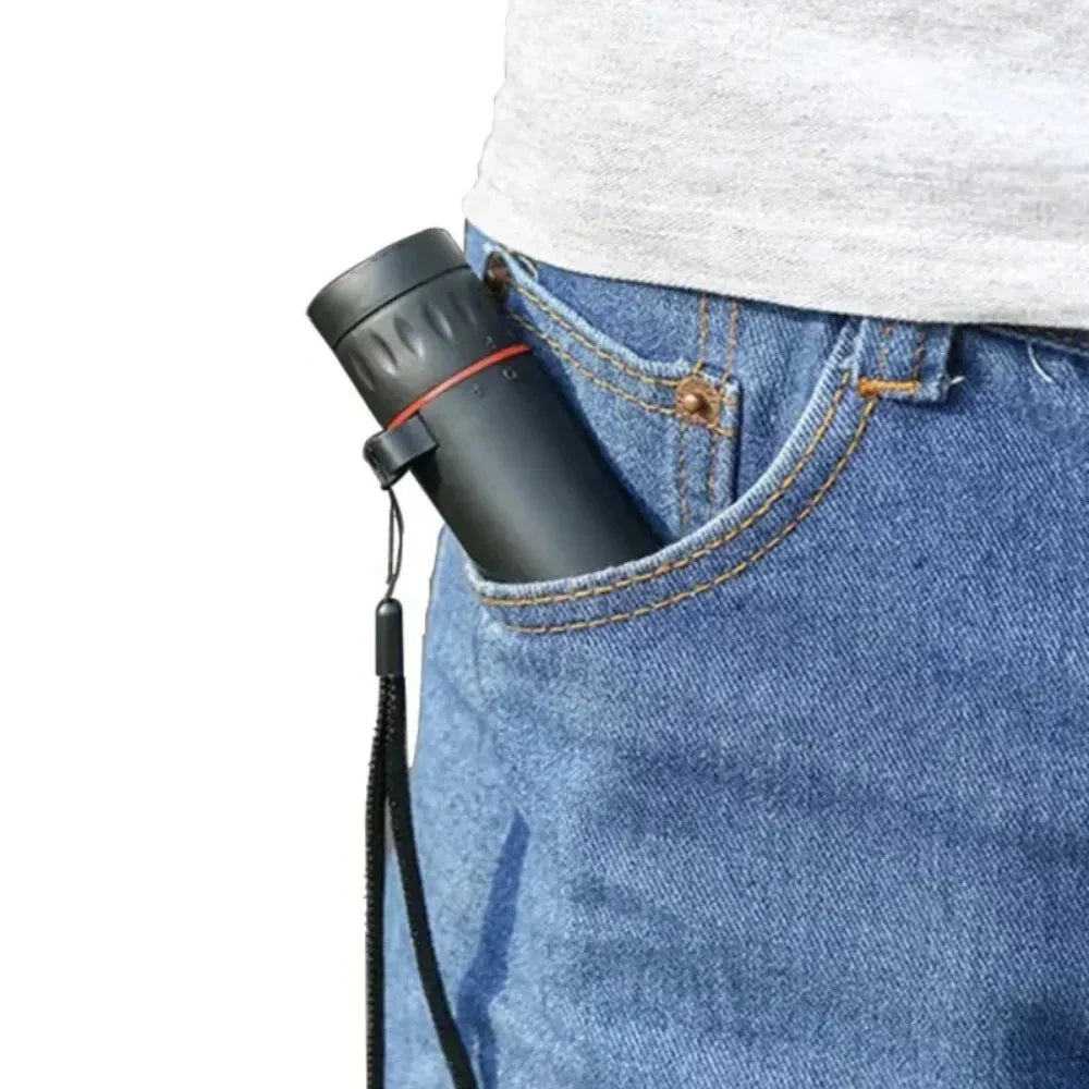2000x25 HD Monocular Telescope Mini Portable Mobile Phone Telescope