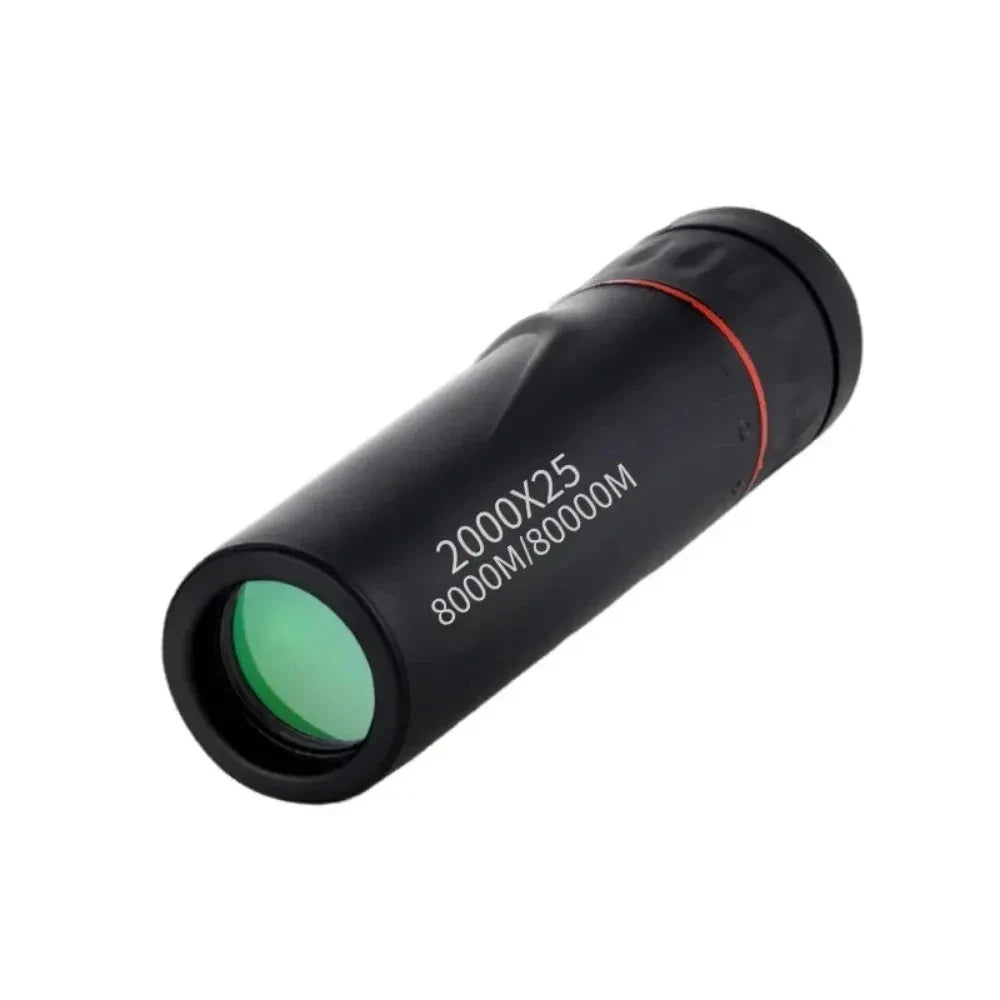 2000x25 HD Monocular Telescope Mini Portable Mobile Phone Telescope