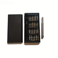 25 in 1 mini screwdriver set, flat head and cross shaped small