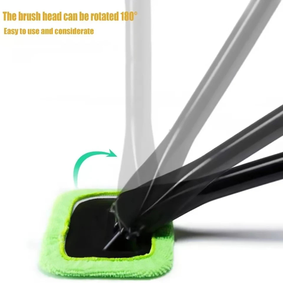 Car Window Cleaner Brush Kit Windshield Cleaning Wash Tool Inside