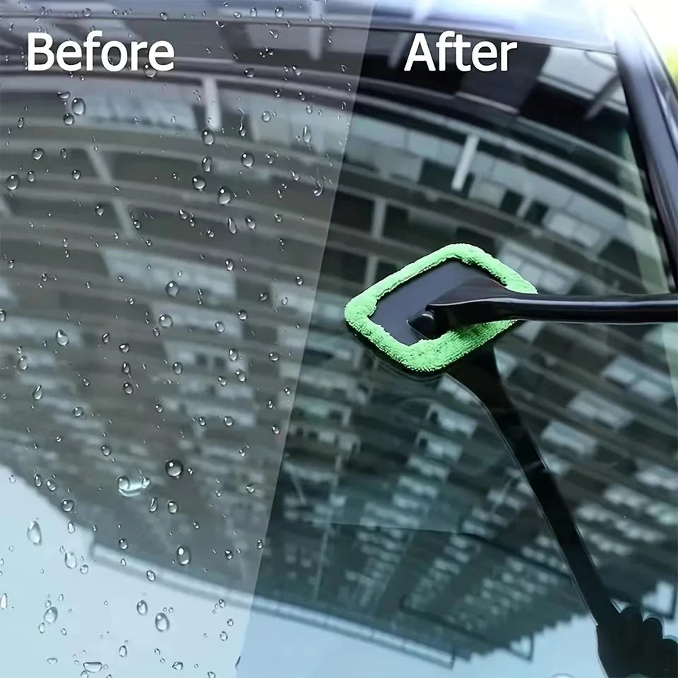 Car Window Cleaner Brush Kit Windshield Cleaning Wash Tool Inside