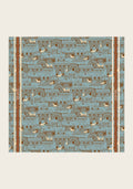 Horse Town Symphony Square Scarf