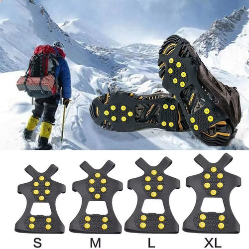 Outdoor snow claw shoe covers for men and women 10 teeth rock climbing