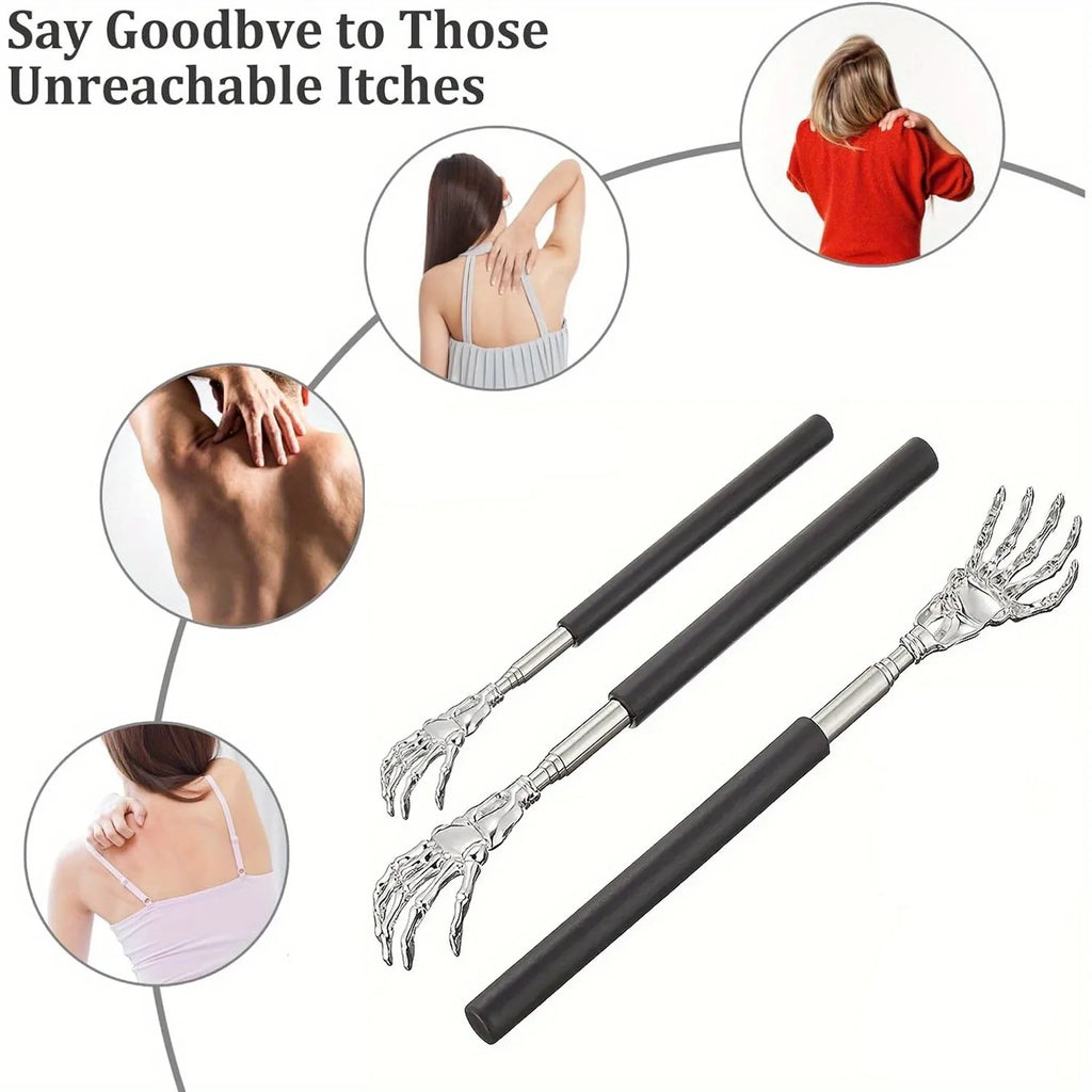 Stainless Steel Adjustable Massage and Tickle Relief Back Portable