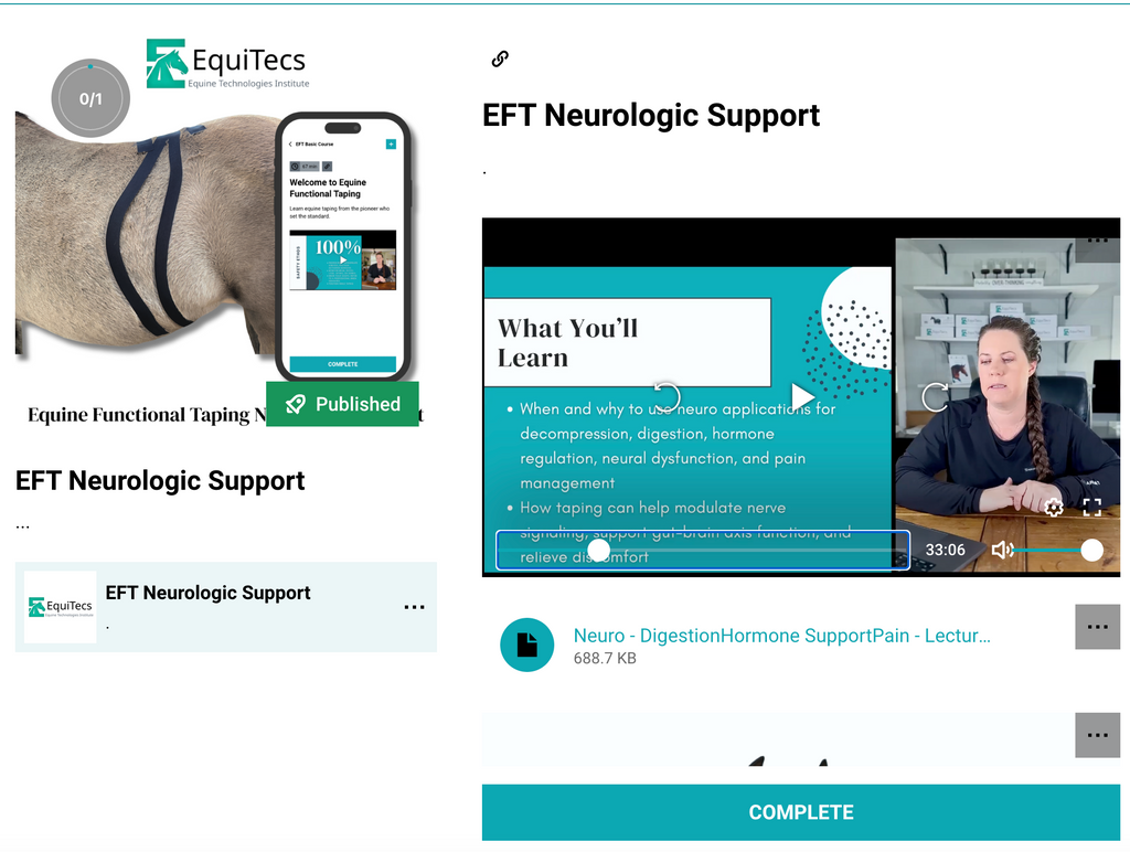 EFT Neurologic Support