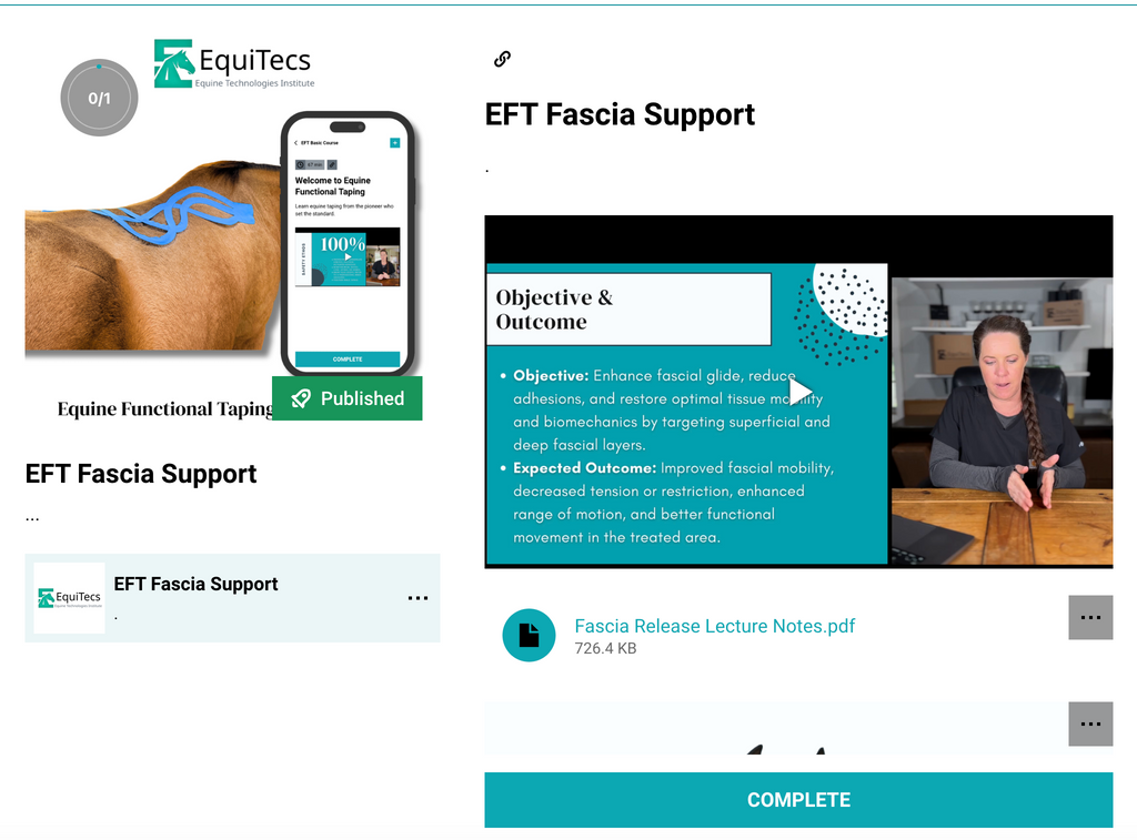 EFT Fascia Support