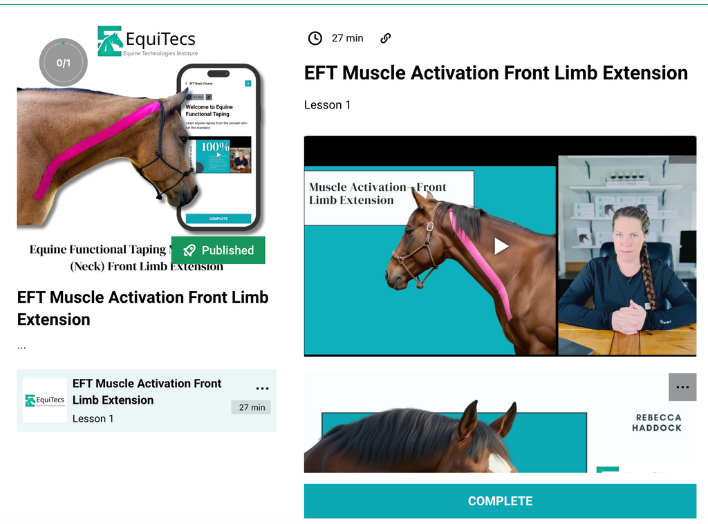 EFT Muscle Activation (Neck) Front Limb Extension