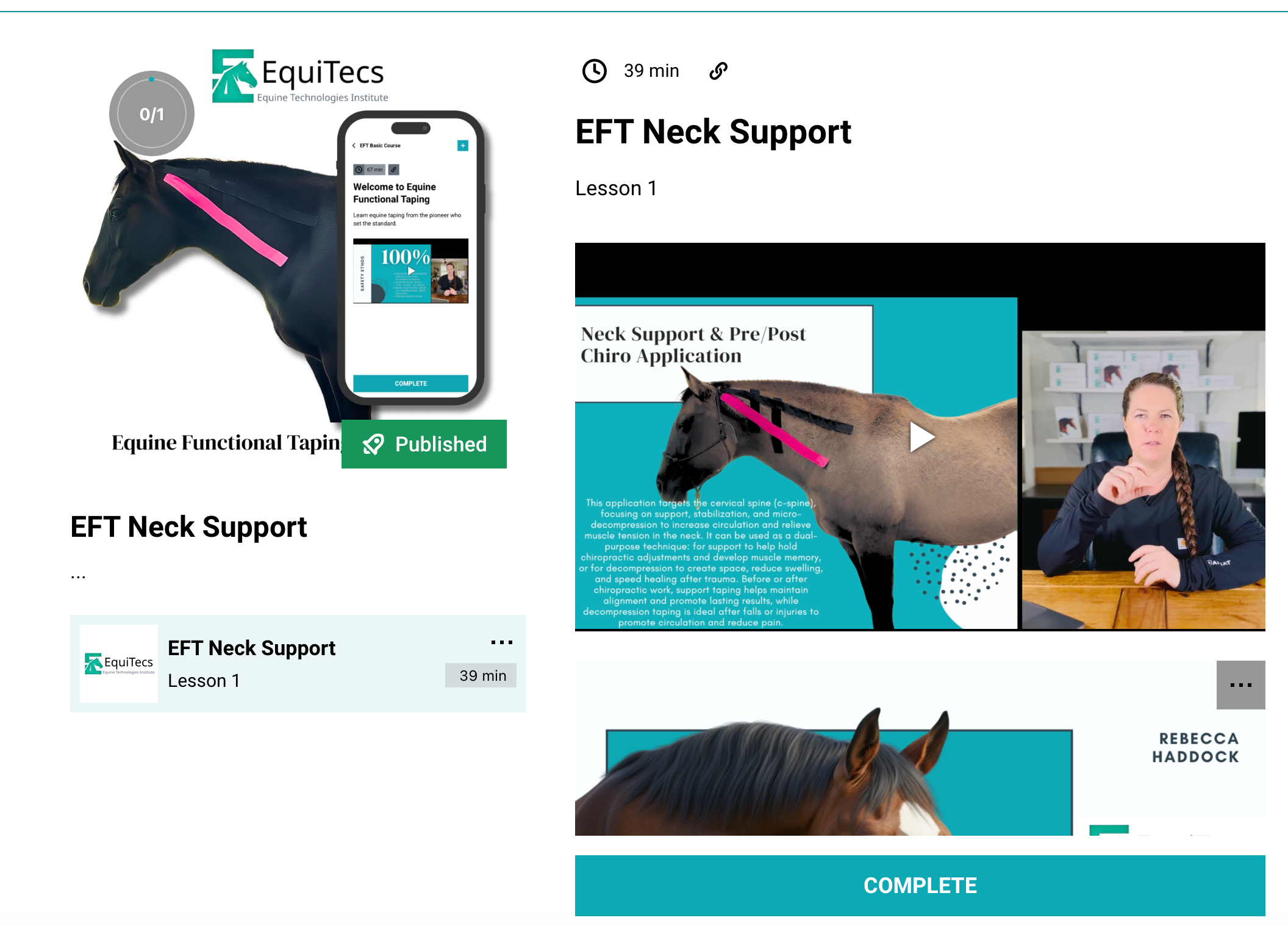 EFT Neck Support
